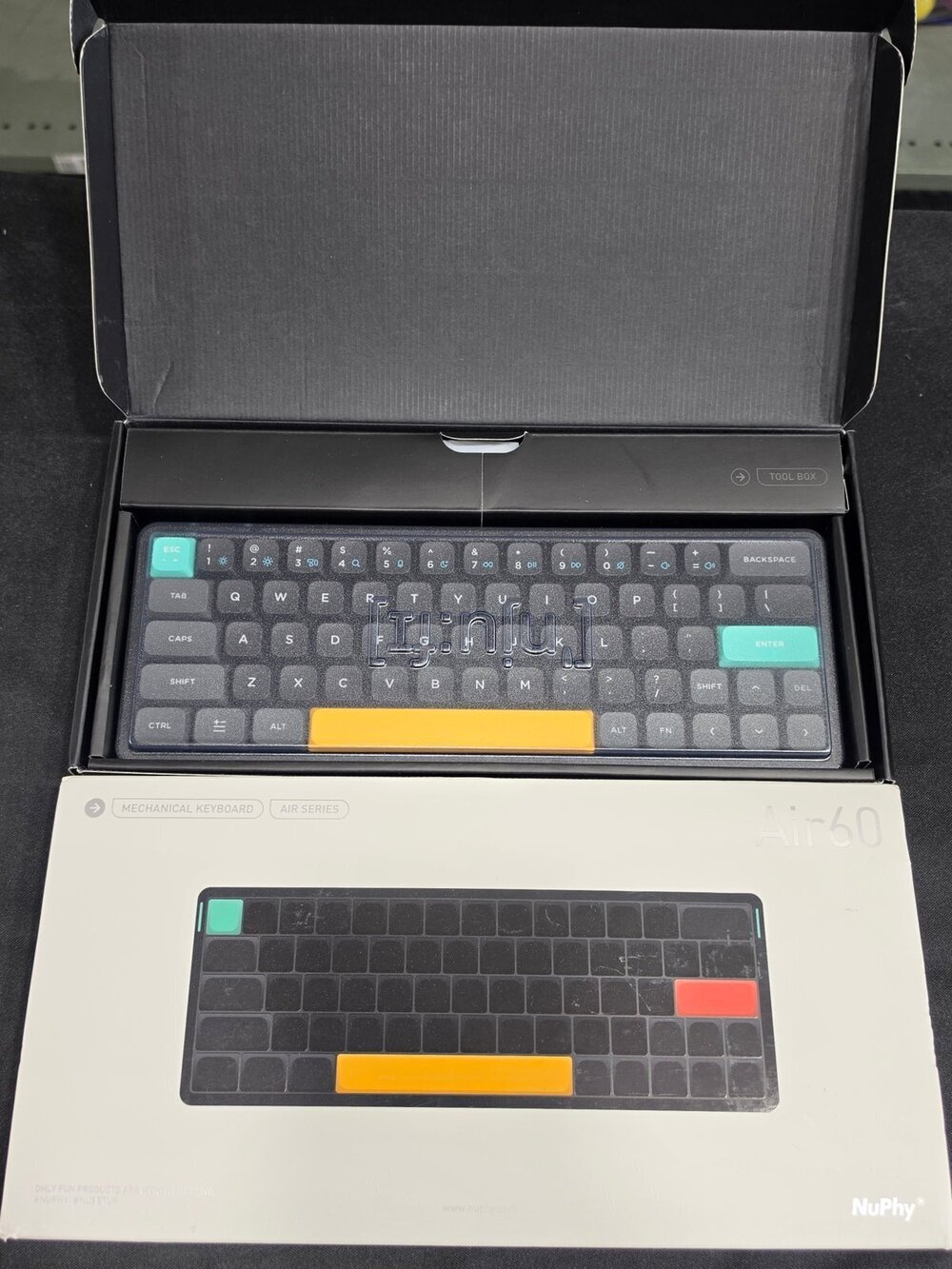 NuPhy Air60 Mechanical Keyboard 60% Wireless BT RGB